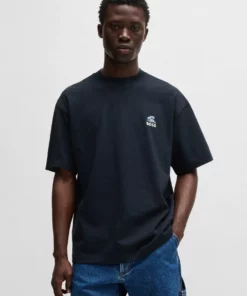 Boss Te-Numbers T-shirt Dark Blue