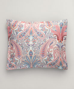 Gant Home Key West Paisley Pillowcase 50 x 60 Orange Red