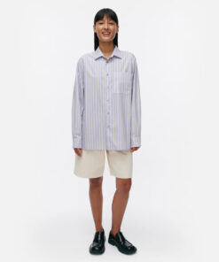 Marimekko Unisex Jokapoika Shirt Offwhite, Lilac