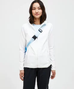 Peak Performance Light Zip Hood Women Offwhite