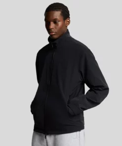 Lyle & Scott Keyline Windbreaker Jacket Jet Black