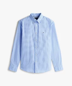 Tommy Hilfiger TH Flex Regular Fit Print Shirt Sweet Blue Prt
