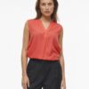Virosa V-Neck Top Duberry