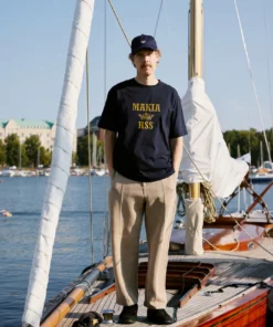 Makia Andö T-shirt Navy