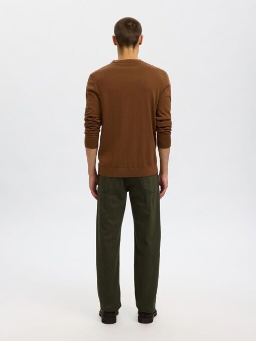 Slhtray Premium Merino Crew Neck Soft Silt