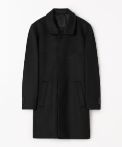 Tiger of Sweden Aleric Funnel-Neck Coat Black