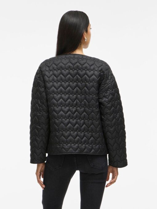 Visilla Quilted Jacket Black