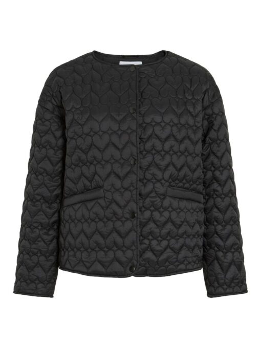 Visilla Quilted Jacket Black