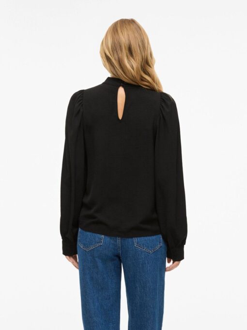 Vipallas High Neck Top Black