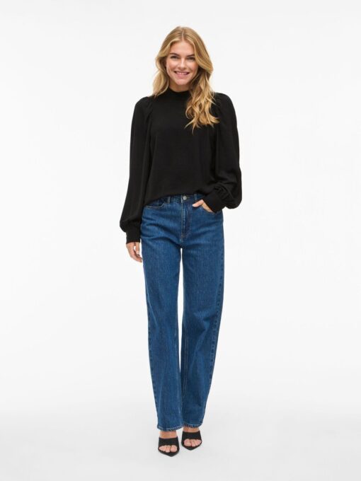 Vipallas High Neck Top Black