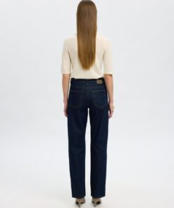 Slhthea 2/4 Merino Collar Knit Snow White