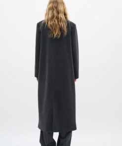 In Wear YunahIW Coat Dark Grey Melange