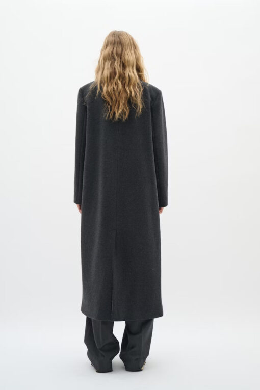 In Wear YunahIW Coat Dark Grey Melange