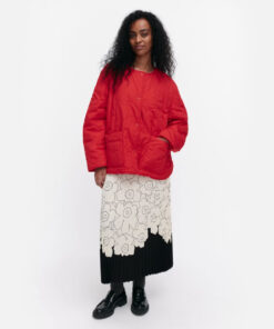 Marimekko Kapseli Piirto Unikko Jacket Red