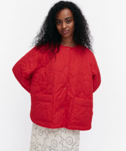 Marimekko Kapseli Piirto Unikko Jacket Red