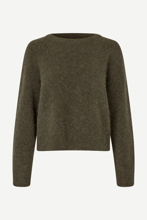 Samsøe Samsøe Nor O-neck Short Deep Forest