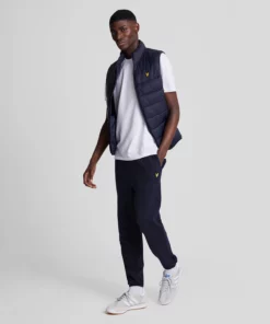 Lyle & Scott Slim Fit Cotton Joggers Dark Navy