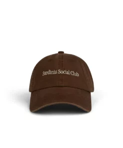 PICA PICA Sardinia Social Club Cap Brown