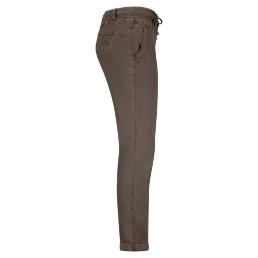 Red Button Tessy Slubtwill Pants Mud