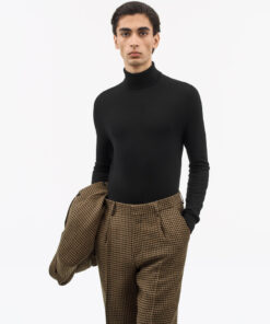 Tiger of Sweden Nevile Turtleneck Wool Sweater Black