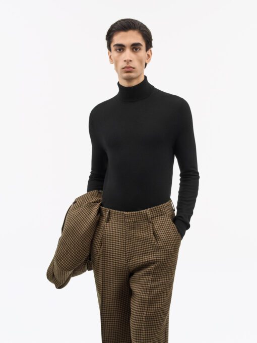 Tiger of Sweden Nevile Turtleneck Wool Sweater Black