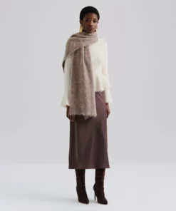 Malina Colleen Scarf Taupe