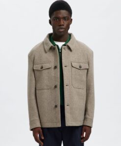 Slhmitch Wool Blend Shacket