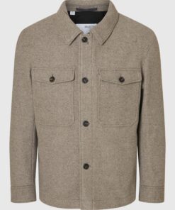 Slhmitch Wool Blend Shacket