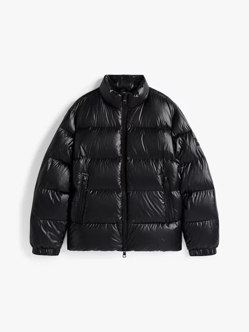 Tommy Hilfiger Shiny Water Repellent Down Puffer Jacket Black