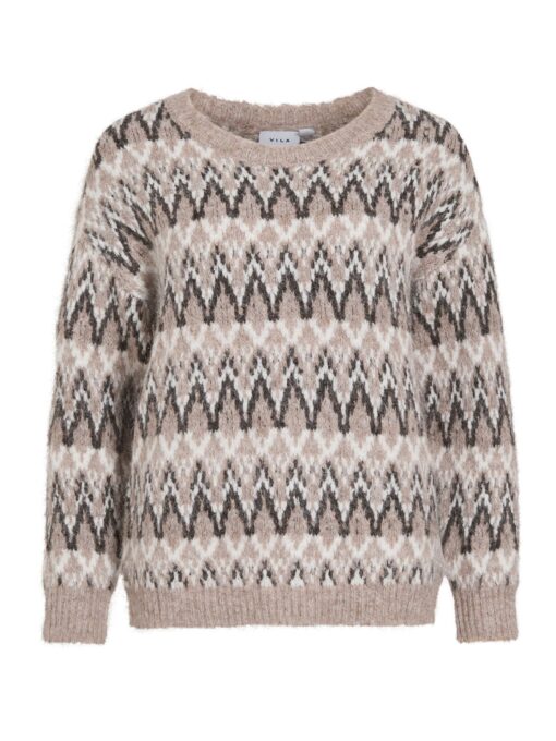 Vimargi Jacquard Knit Natural Melange