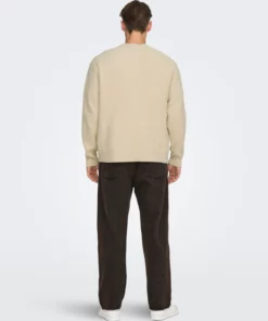 Onsframe Knit Cardigan Oatmeal