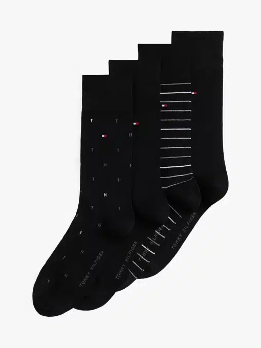 Tommy Hilfiger 4-Pack Socks Gift Box Black