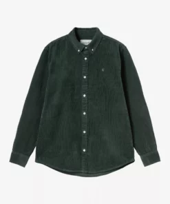 Carhartt WIP L/S Madison Cord Shirt Sycamore