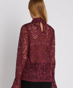 Rue de Femme Irelia blouse Wine