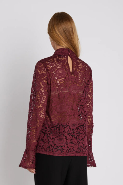 Rue de Femme Irelia blouse Wine