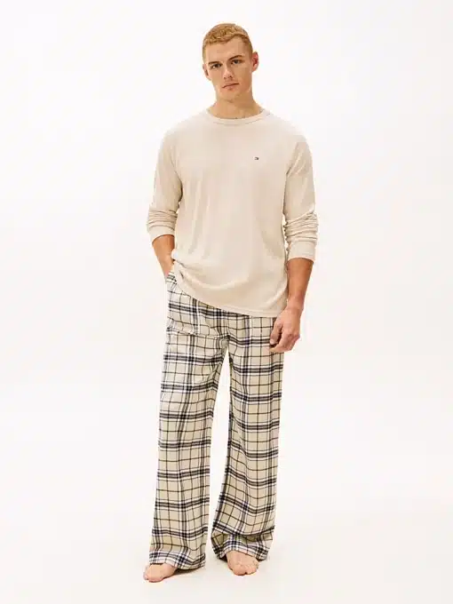 Tommy hilfiger Essential Waffle Knit Flannel Pyjama Gift Box
