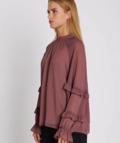 Rue de Femme Drystan Blouse Dusty Rose