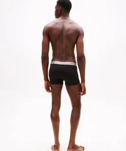 Tommy Hilfiger 3-Pack Signature Logo Metallic Waistband Trunks